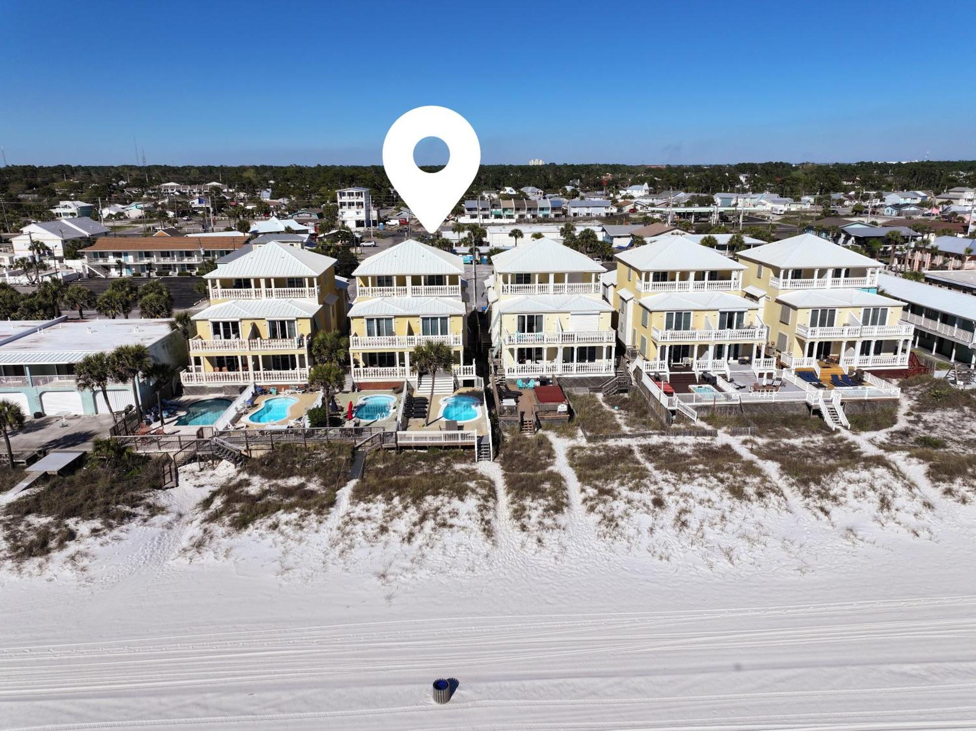 Just Beachy - 5 Bedroom 5 Bathroom Front Home! Sleeps 20